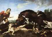 Frans Snyders, Wild Boar Hunt